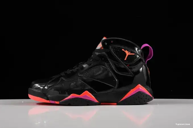 HYPE Retro 313358-006 7 Air Jordan Black Patent 0523